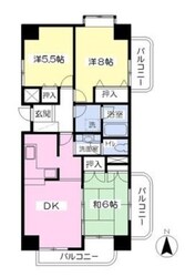 サンハイツ宇多津の物件間取画像